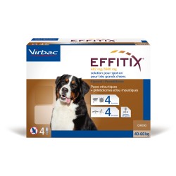 VIRBAC Effitix Spot On Très grand chien 40-60 kg