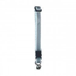 COLLIER CHAT REFLECHISSANT GRIS