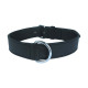 COLLIER CUIR DOUBLE NOIR 70CM