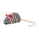 JOUET SOURIS SISAL 10 CM