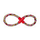 JOUET CORDE FORME 8 35CM