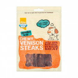 STEAK CHEWY VENISON 80G GOOD BOY