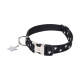 COLLIER NOIR ETOILE 12MM