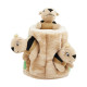 JOUET PELUCHE CACHE ECUREUIL