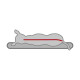MATELAS MEMOIRE FORME 100X65 CM
