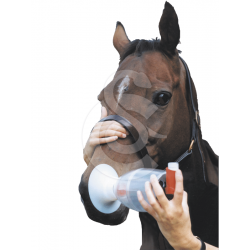 MATERIEL Aérosol \\"Equine Haler\\" pour inhalation