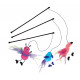 Jouet Kong Feather Teaser