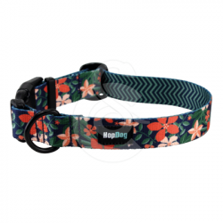 Collier Hop Dog Pink Garden
