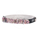Collier chat cuir Bobby Party avec porteadresse