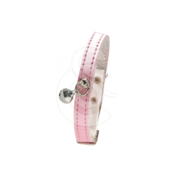 Collier chat cuir Bobby Irisé