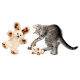 Kong Cat Softies Fuzzy Bunny