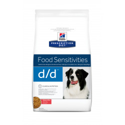 Prescription Diet d/d croquettes pour chien au saumon et au riz