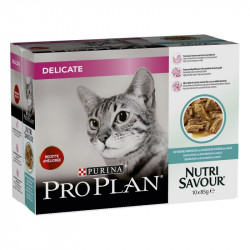 NESTLE PURINA Cat Delicate Ocean Fish Effilé Sachet repas