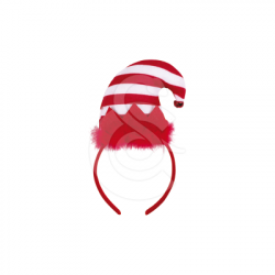 Accessoire Noël chienchat : Serretête Bonnet