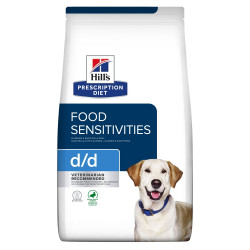Prescription Diet d/d croquettes pour chien au canard et au riz