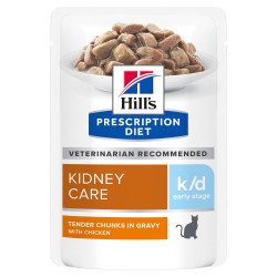 Prescription Diet k/d Early Stage sachets repas pour chat au poulet