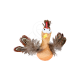 Jouet chat Trixie : Poulet Culbuto