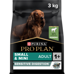 Dog Small&Mini Adult Sensitive Digestion Optidigest Agneau