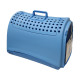 CAGE TRANSP.CABRIO BLEU 50X32X34CM