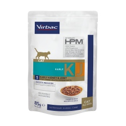 Veterinary HPM Cat KJ1 Early Kidney & Joint Sachet repas