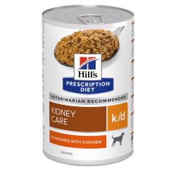 Prescription Diet k/d boite pour chien au poulet