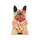 Accessoire Noël chien : Boîte Chien avec friandises