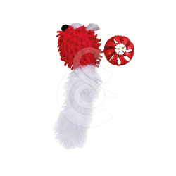 Jouet Noël chat : Lot de 2 jouets Souris à plumes et Balle