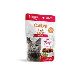 CAL LF CT ADULT BEEF 85G POUCHES