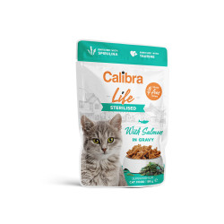 CAL LF CT STERIL SALMON 85G POUCHES