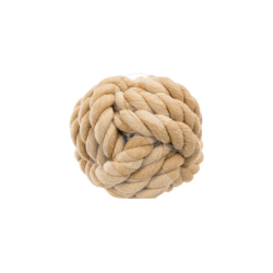 Jouet chien Trixie : balle en corde Be Nordic