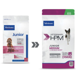 Veterinary HPM Dog Junior Medium New