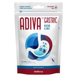 ADIVA GASTRIC MED LARGE SCHT 30 CHEWS