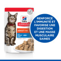 Chat Adult Poisson de l'océan Sachet repas