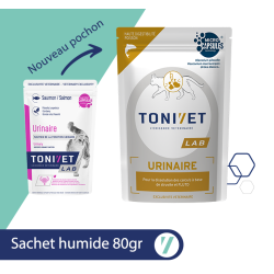 Tonivet Chat Urinaire Saumon Sachet repas