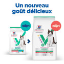 Vet Essentials Chat MultiBenefitWeight Young Adult Saumon
