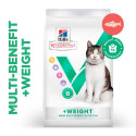 Vet Essentials Chat MultiBenefitWeight Young Adult Saumon