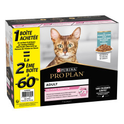 PP Cat Adult Delicate Digestion Poisson Sauce Sachet repas