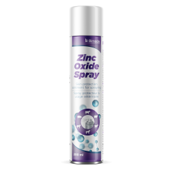Zinc oxyde spray