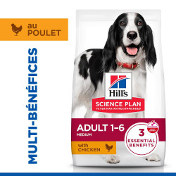HILL'S Science Plan Adult croquettes pour chien au poulet