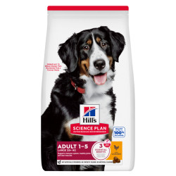 HILL'S Science Plan Adult croquettes pour grand chien au poulet