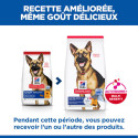 HILL'S Science Plan Mature Adult croquettes pour grand chien âgé au poulet