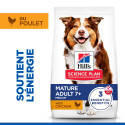 HILL'S Science Plan Mature Adult croquettes pour chien âgé au poulet