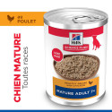HILL'S Science Plan Mature Adult boite pour chien âgé poulet