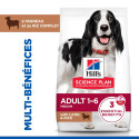 HILL'S Science Plan Adult croquettes pour chien à l'agneau et riz
