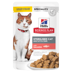 FELINE ADULT STER SAUMON 12 SCHT 85 G