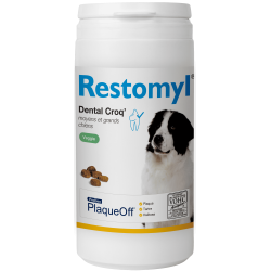 Restomyl PlaqueOff Dental Croq Moyens et Grands Chiens