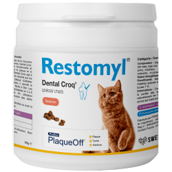 Restomyl PlaqueOff Dental Croq Chat