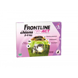 MERIAL Frontline Tri-Act XS Chien de 2 à 5 kg